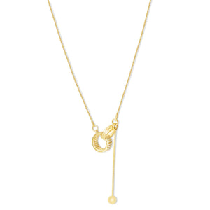 Interlocking Rings Necklace