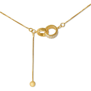 Interlocking Rings Necklace