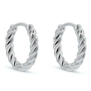 Twisted Rope Hoops