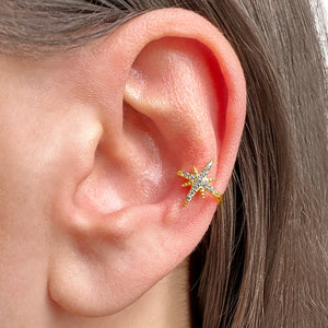Star Ear Cuff