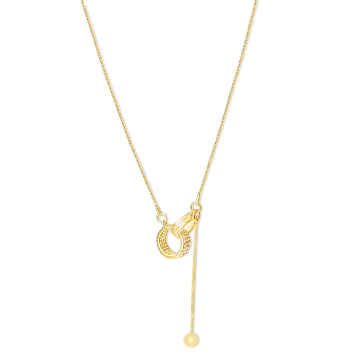 Interlocking Rings Necklace