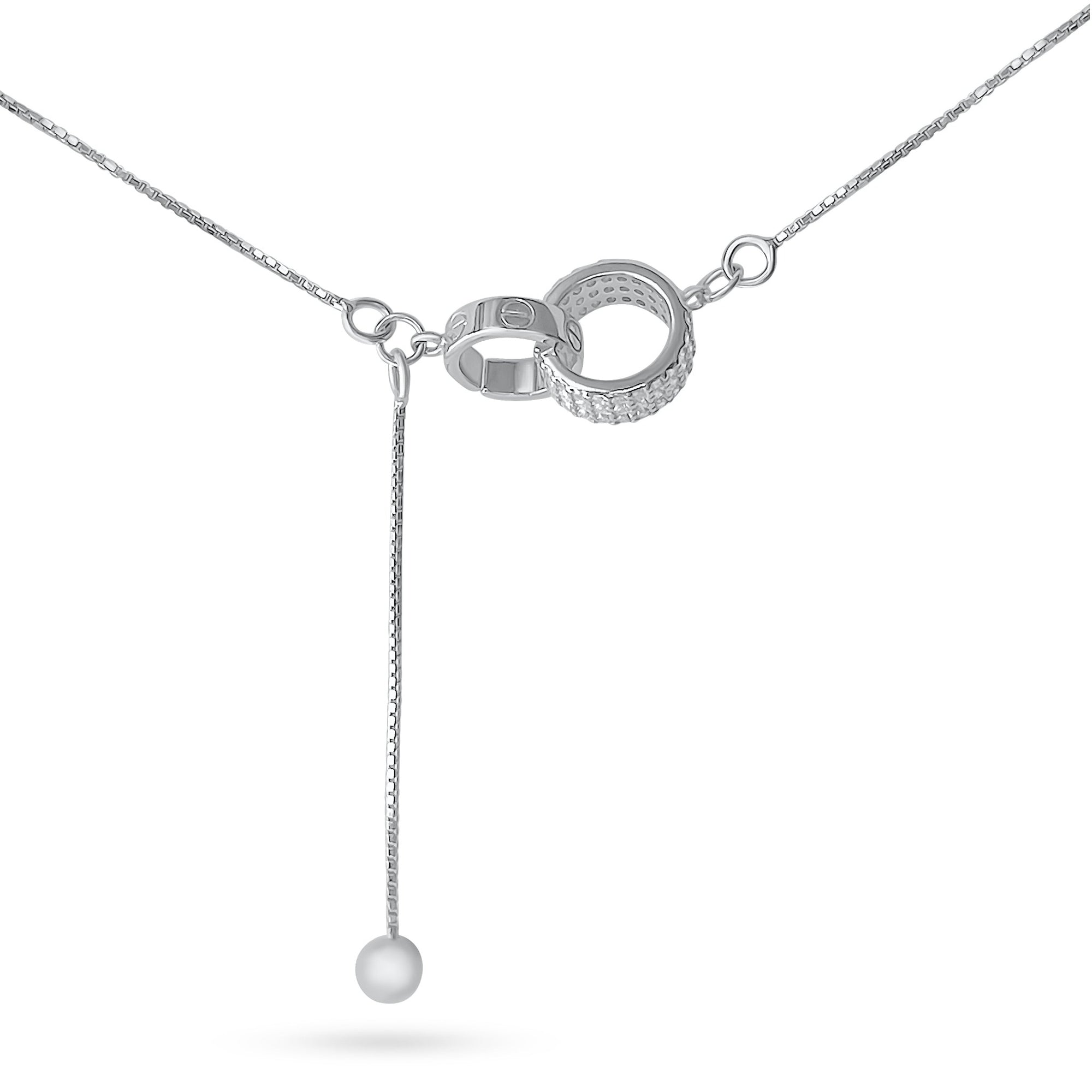 Interlocking Rings Necklace