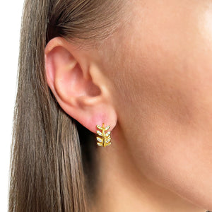 Bay Leaf Hoops