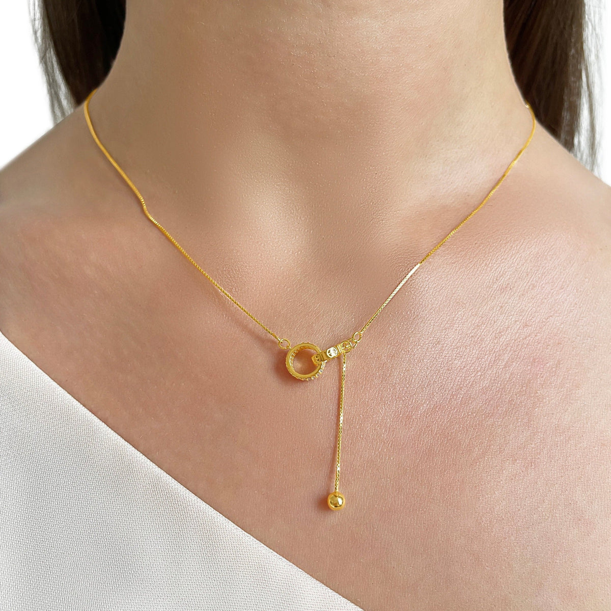 Interlocking Rings Necklace